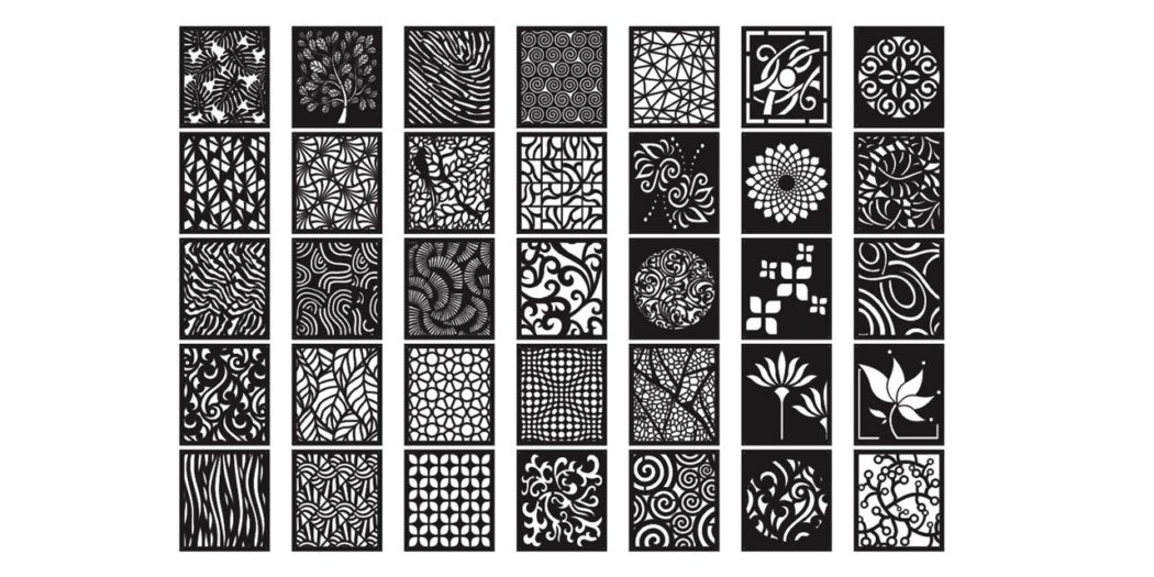 Mega Collection of 35 Decorative Screen Patterns – DXF DOWNLOADS ...