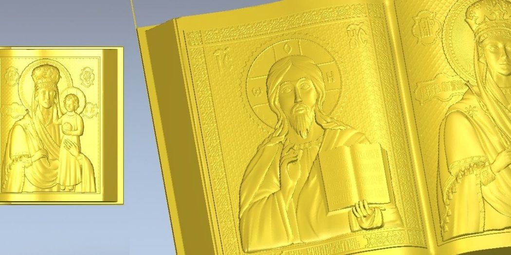 Download File to Download Religious 3D Vector Cnc STL 1335 - DXF ...