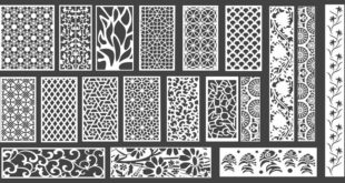 set of decorative frames vector file cdr silhouettes